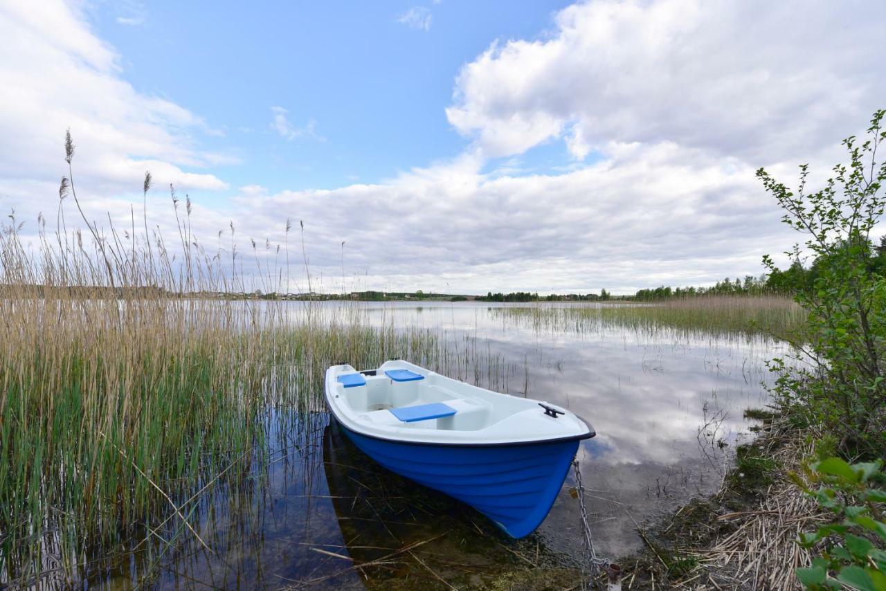 Dom na wzgórzu z widokiem na jezioro Lipnica (Bytow) Exterior foto
